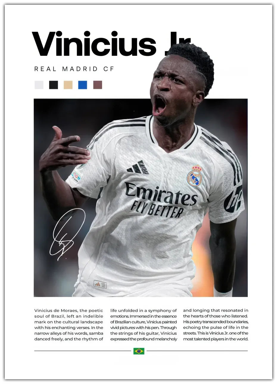 Vinícius Júnior Plakat