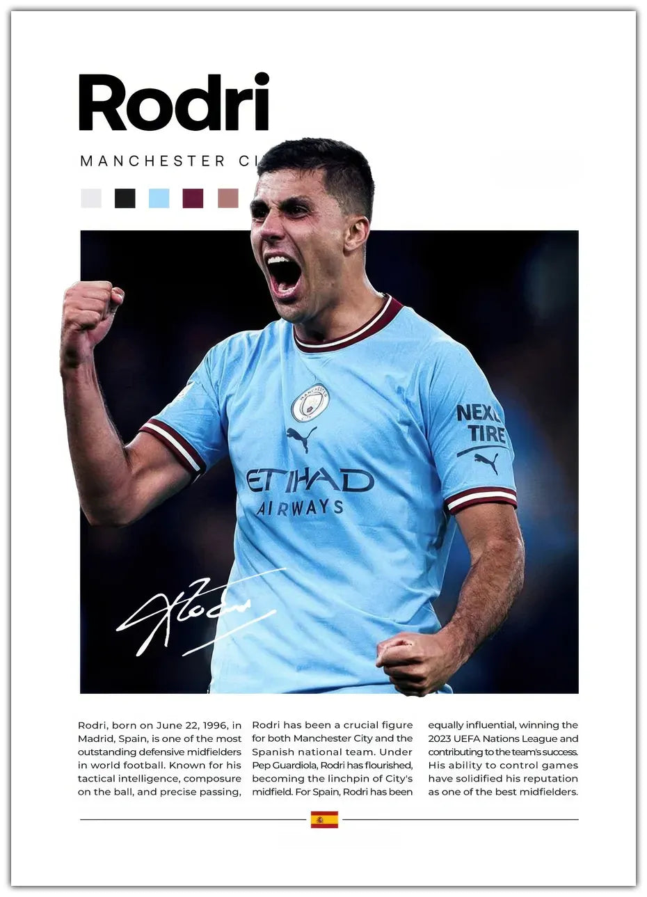 Rodri Plakat