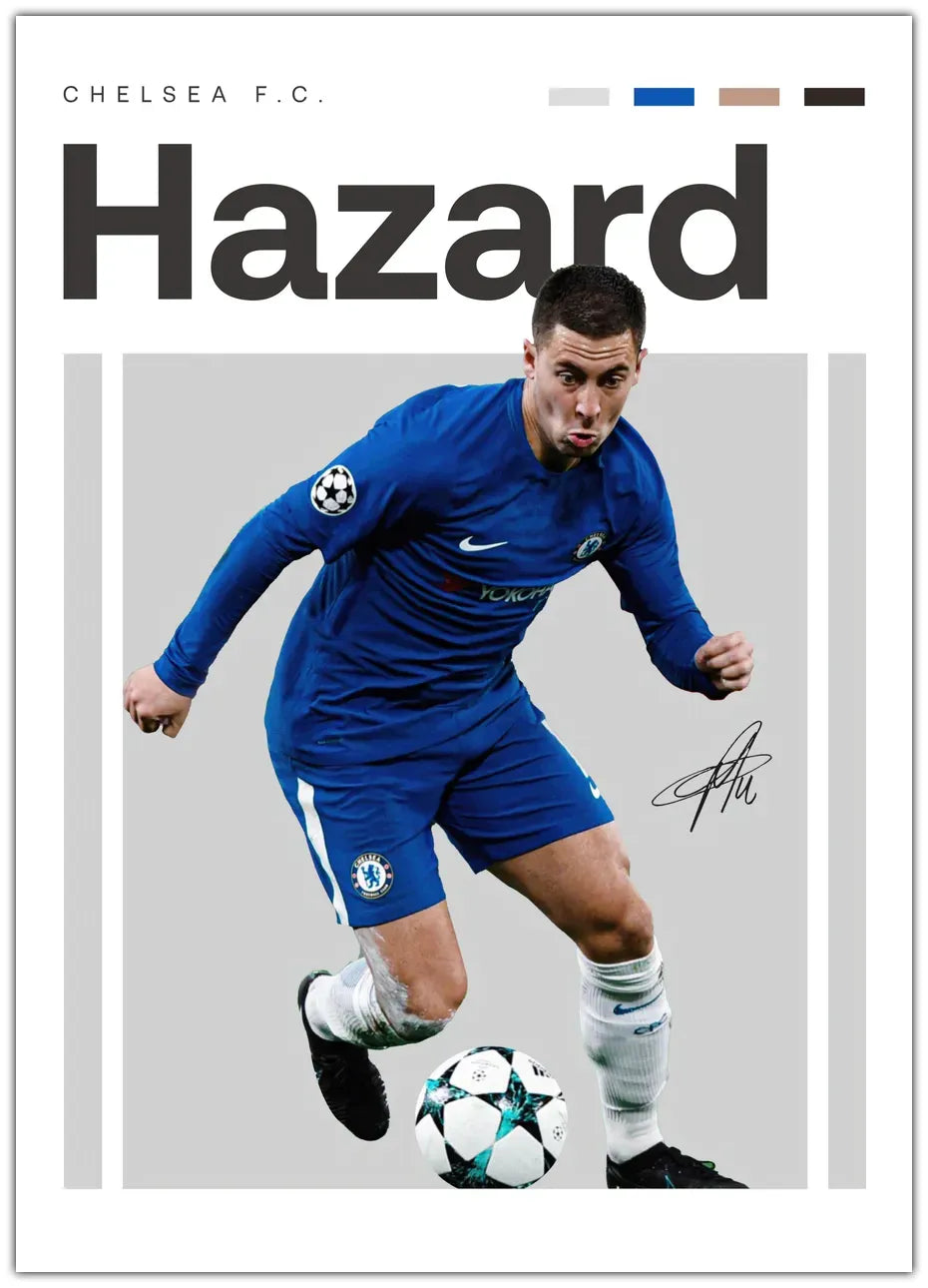 Eden Hazard Plakat