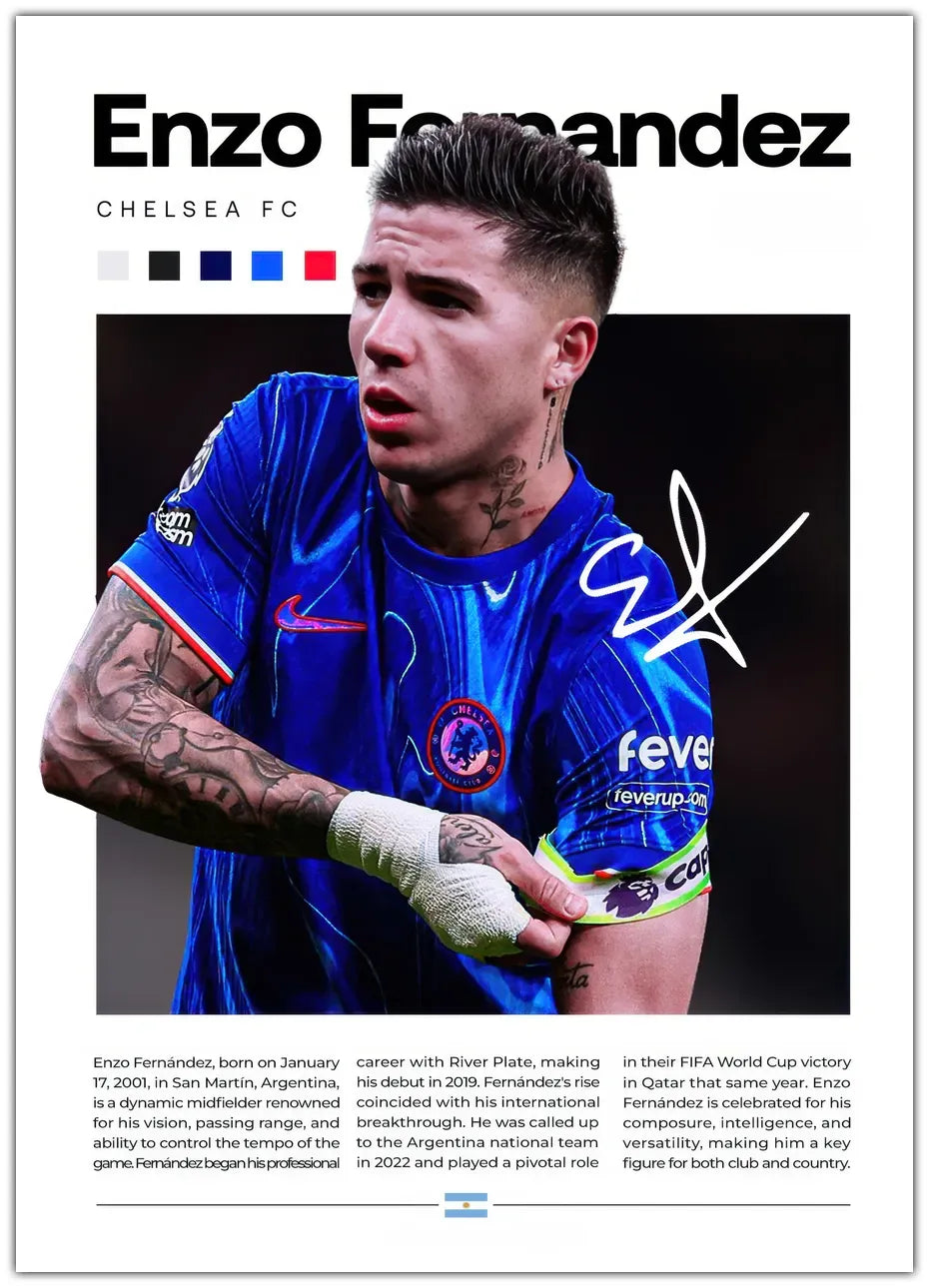 Enzo Fernandez Plakat