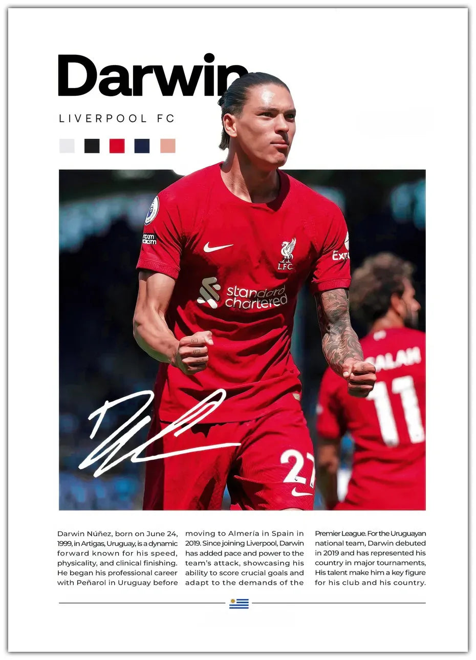 Darwin Núñez Plakat