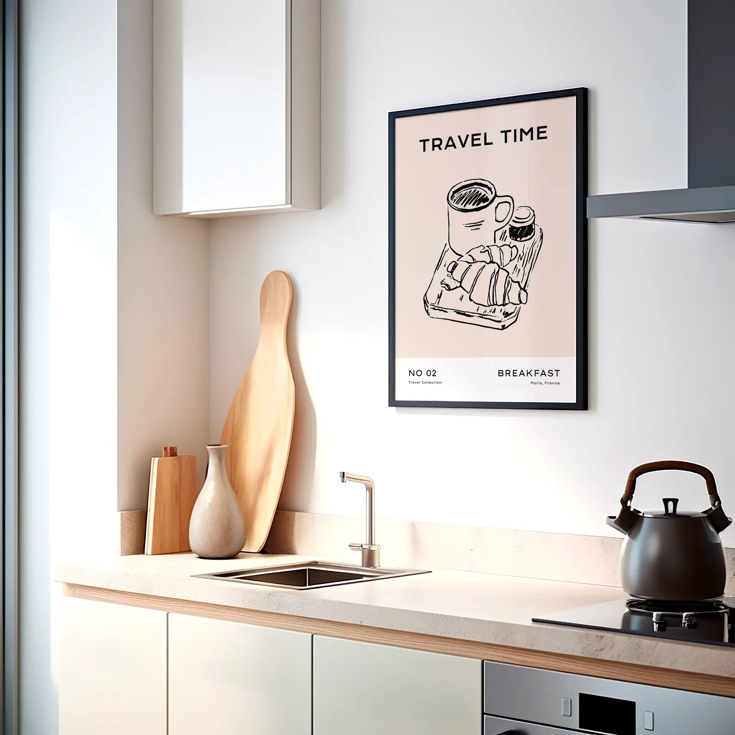 Breakfast In Paris Plakat