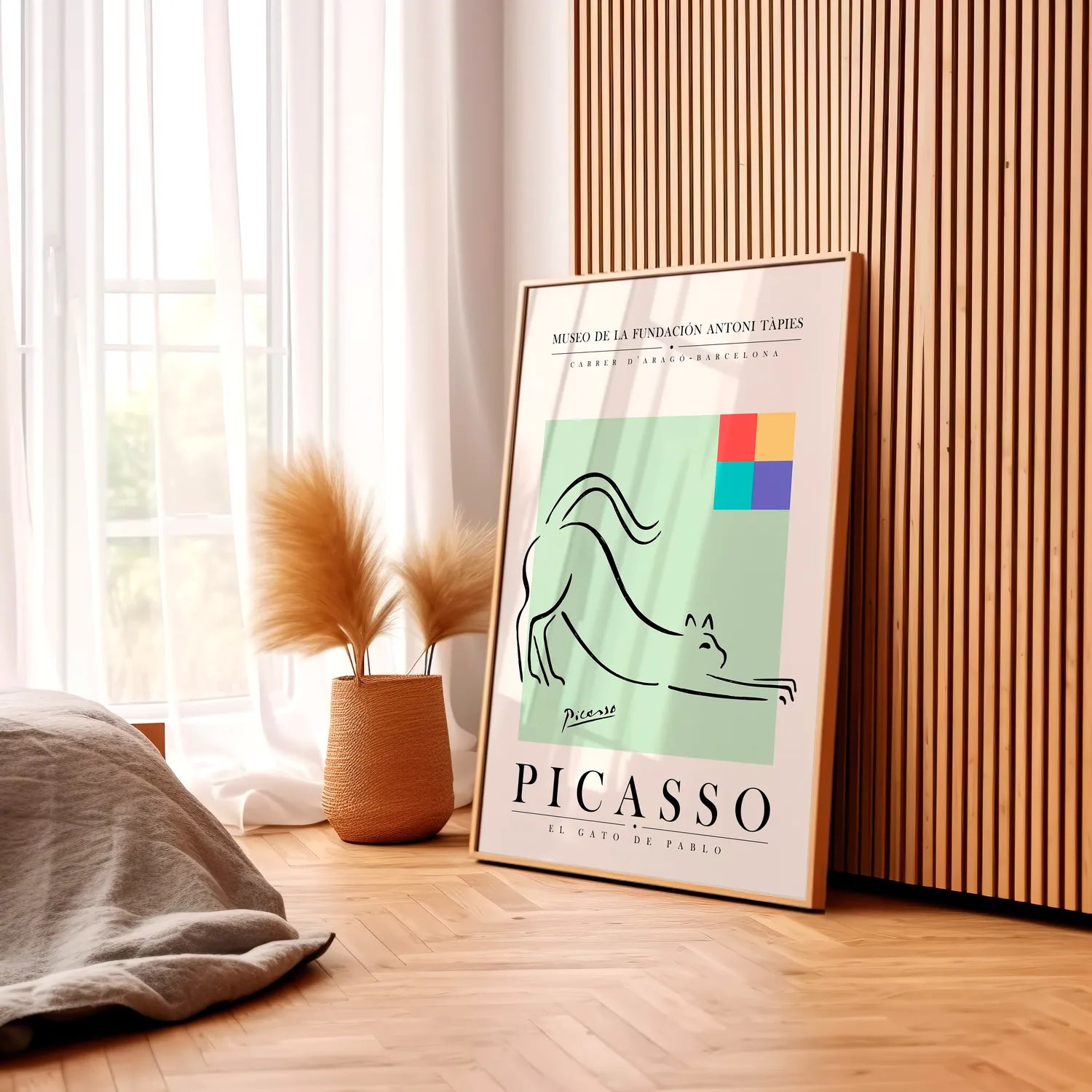Picasso - El Gato De Pablo Plakat