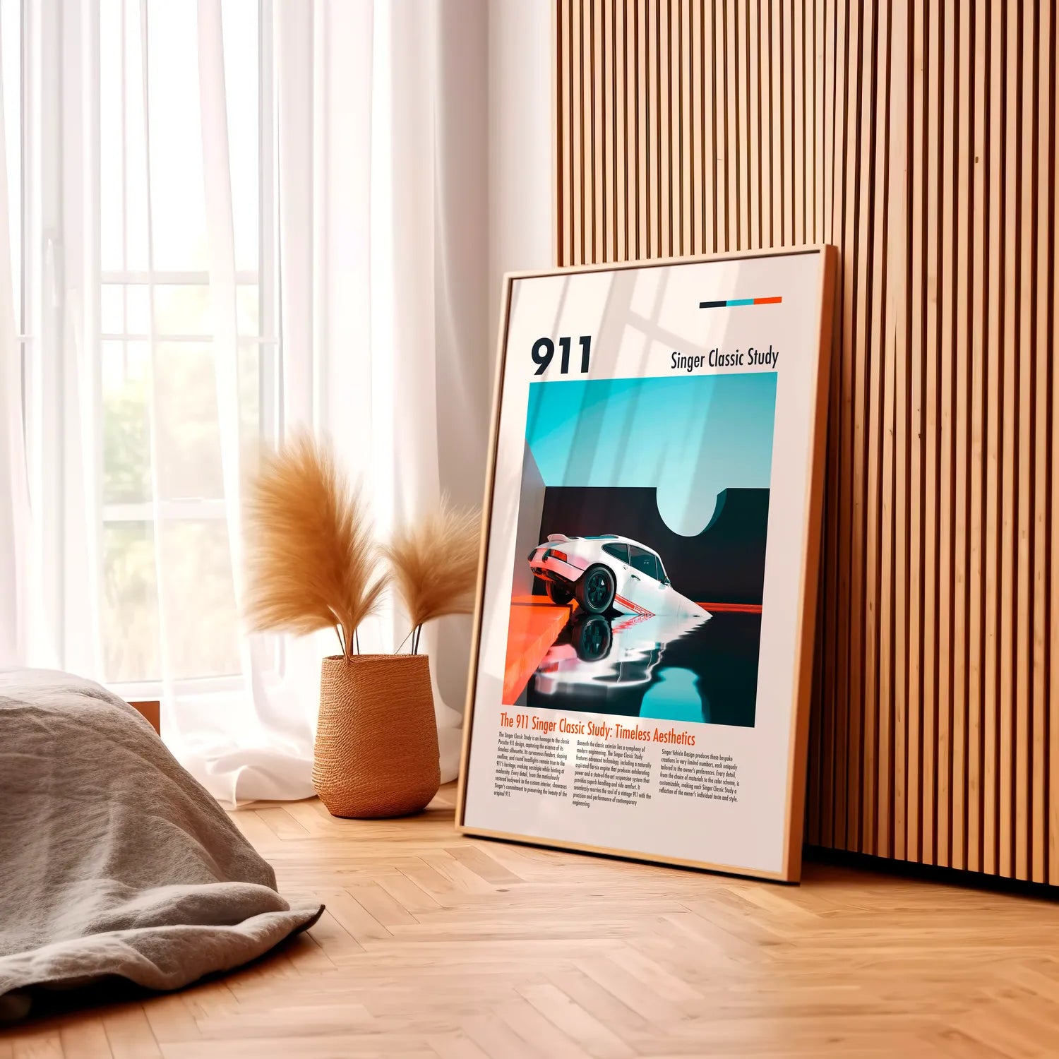 Porsche 911 Singer Classic Study Plakat