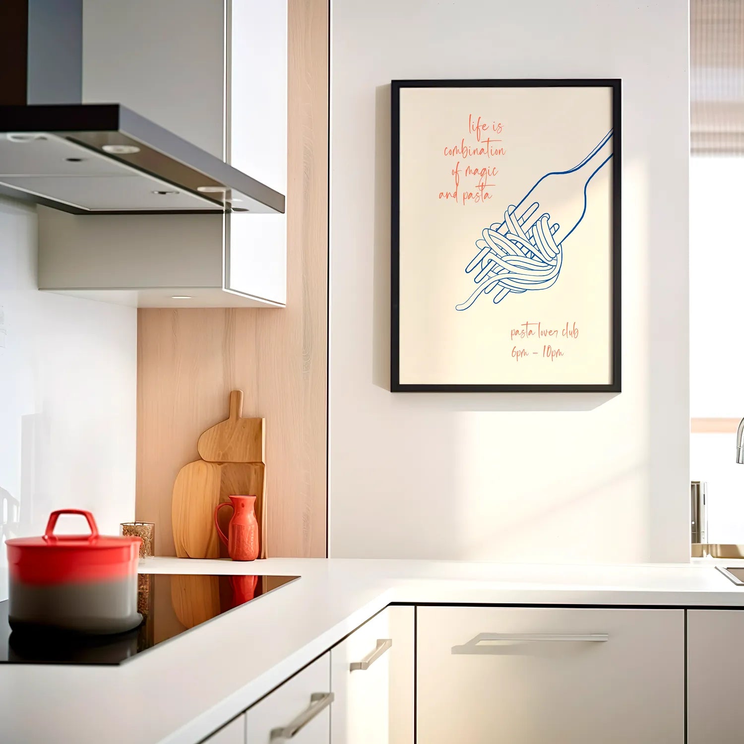 Magic And Pasta Plakat