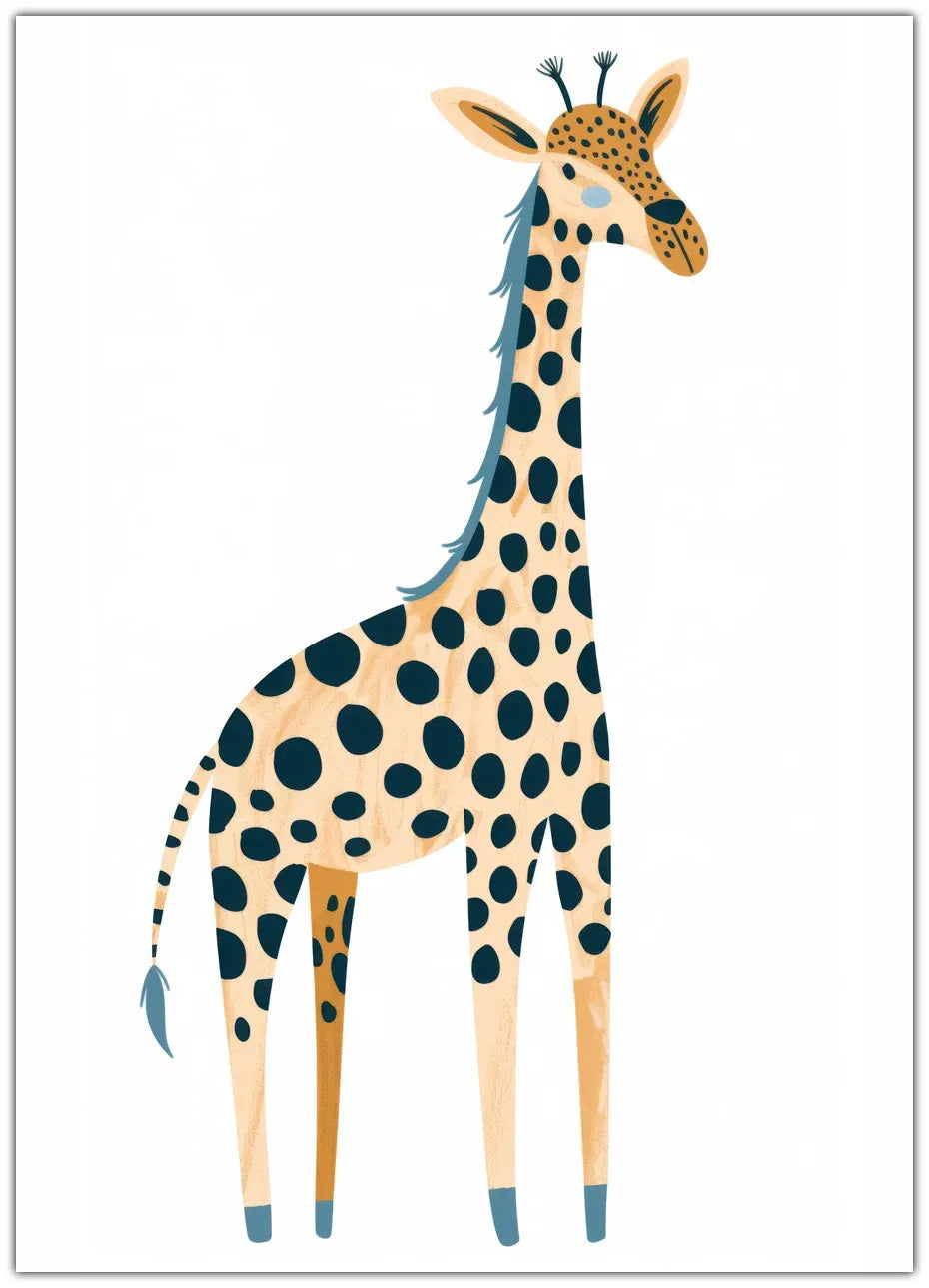 Tall Giraffe Plakat