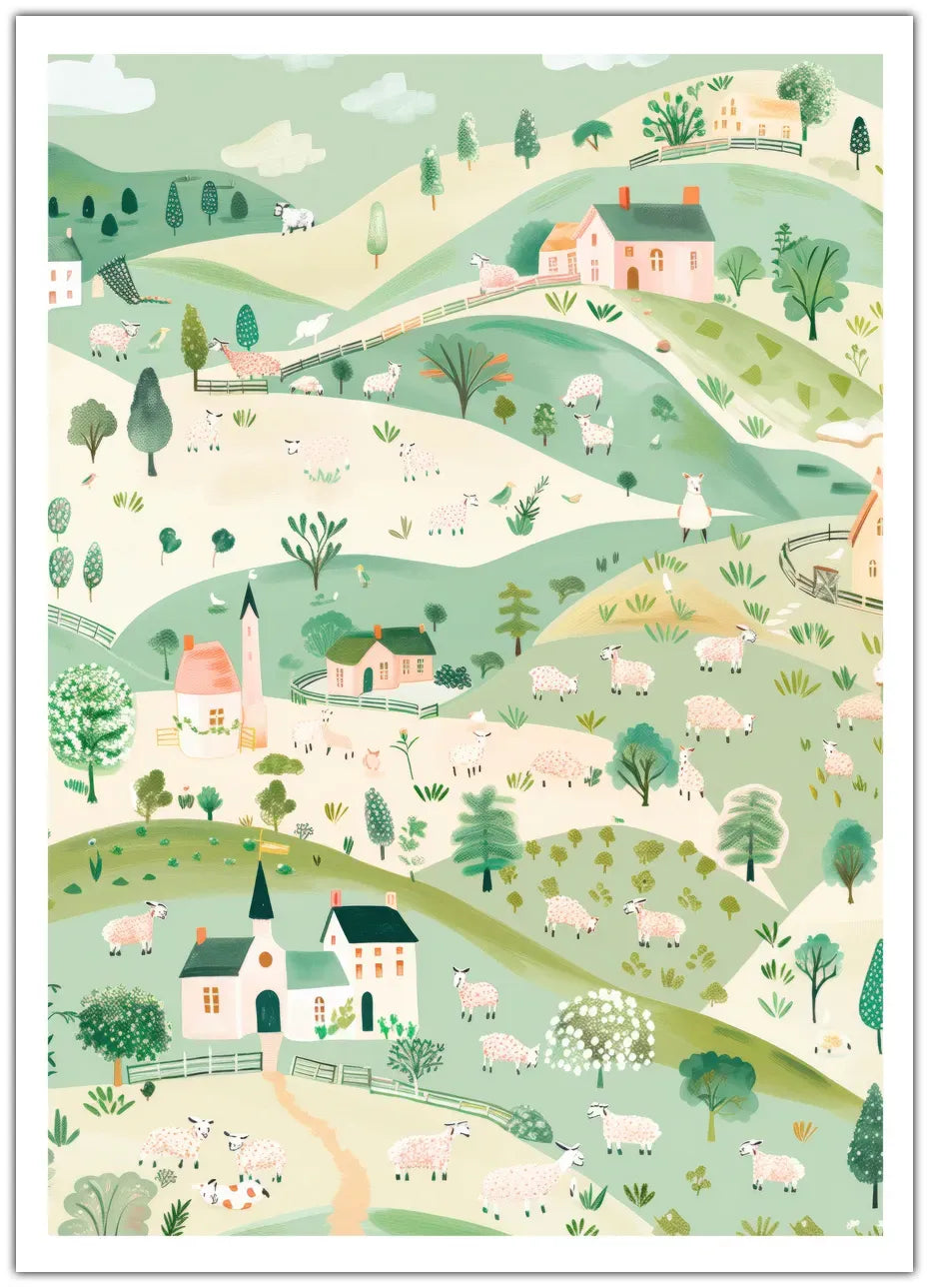 Counting Sheep Plakat