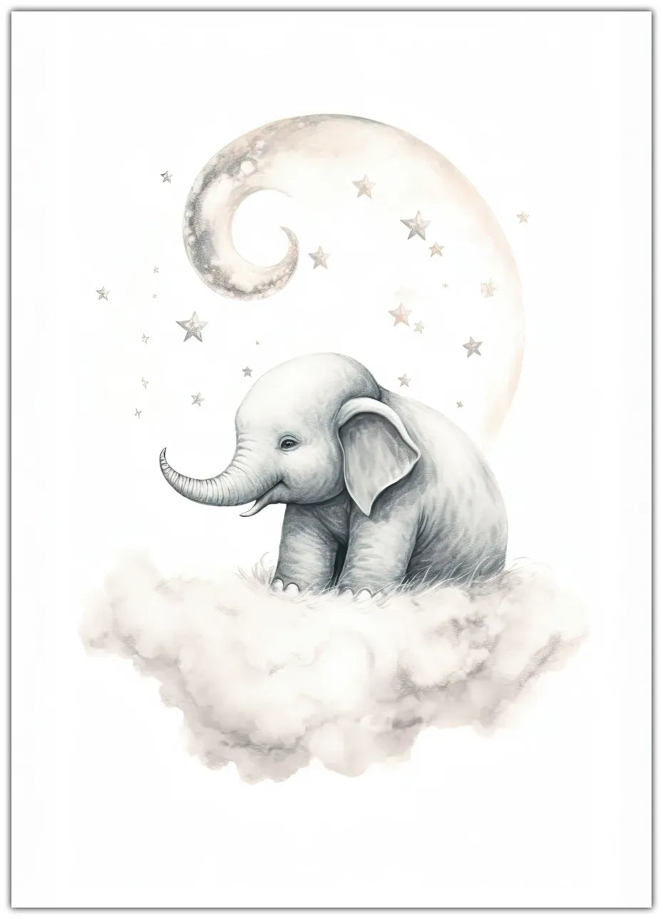 Dreaming Elephant Plakat