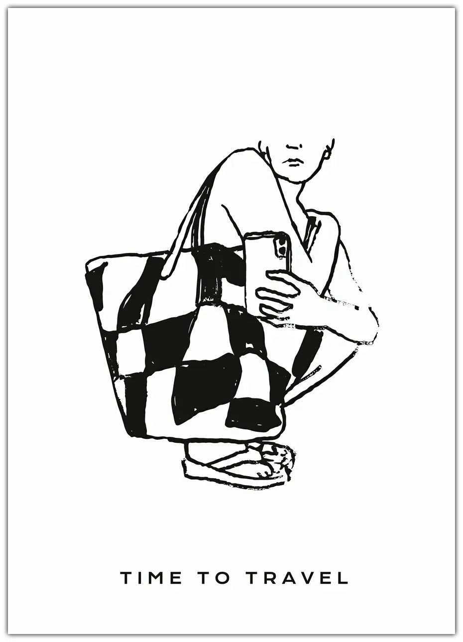 Time To Travel Plakat