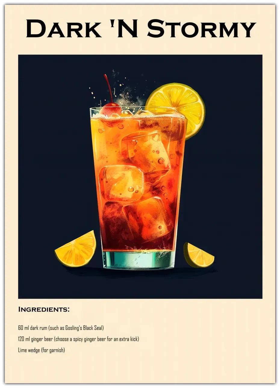 Dark 'N Stormy Plakat