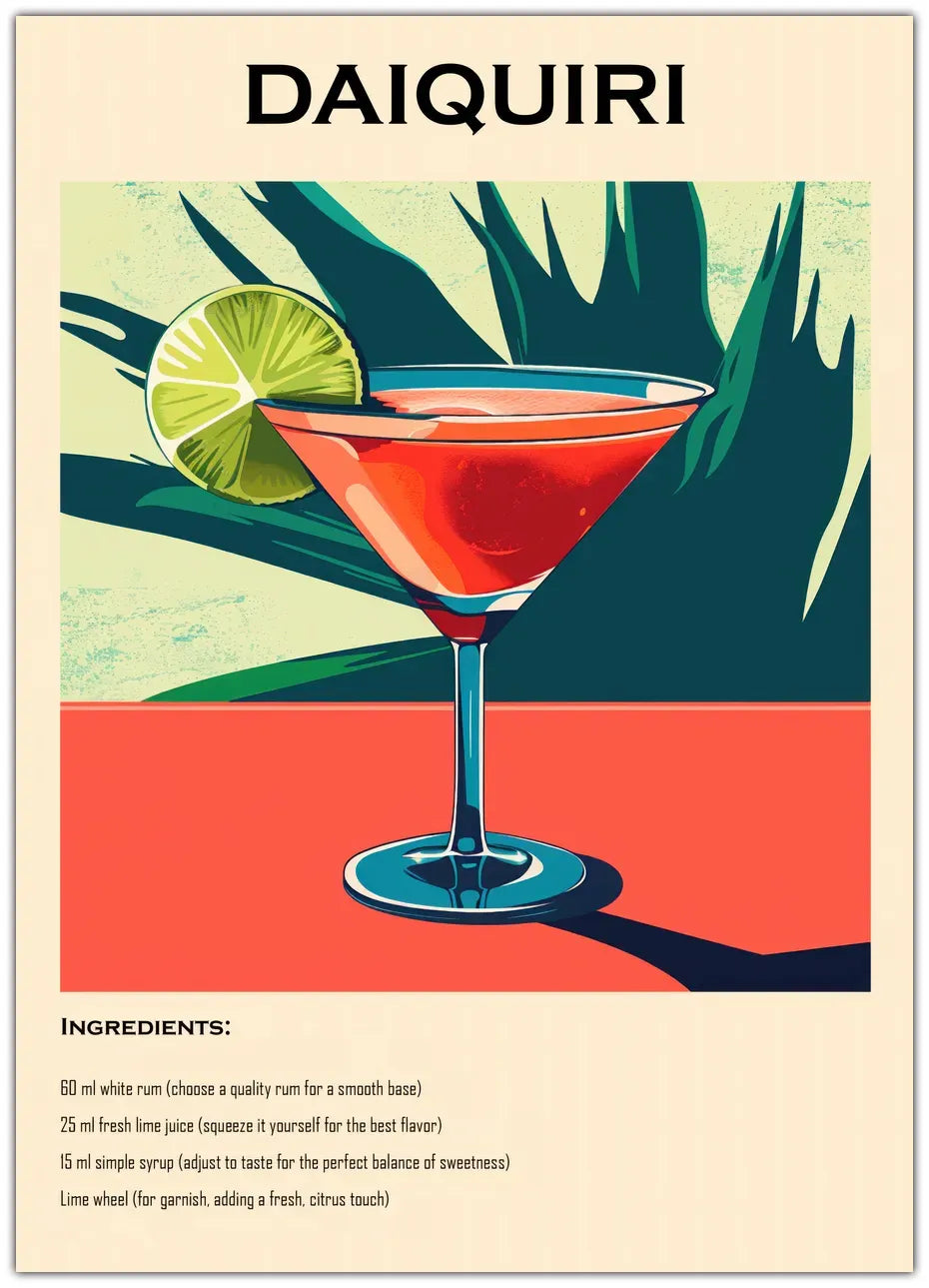 Daiquiri Plakat