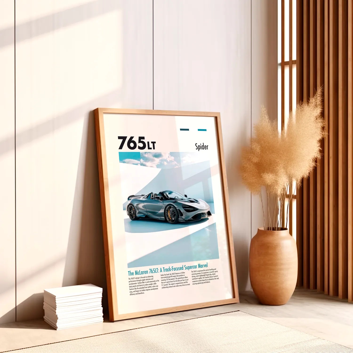 McLaren 765LT Plakat