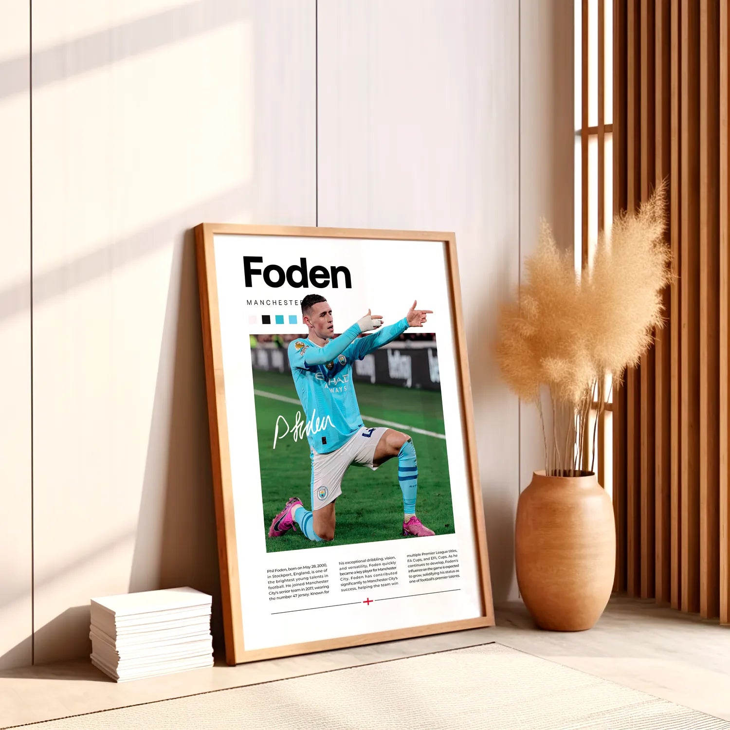 Phil Foden No. 2 Plakat