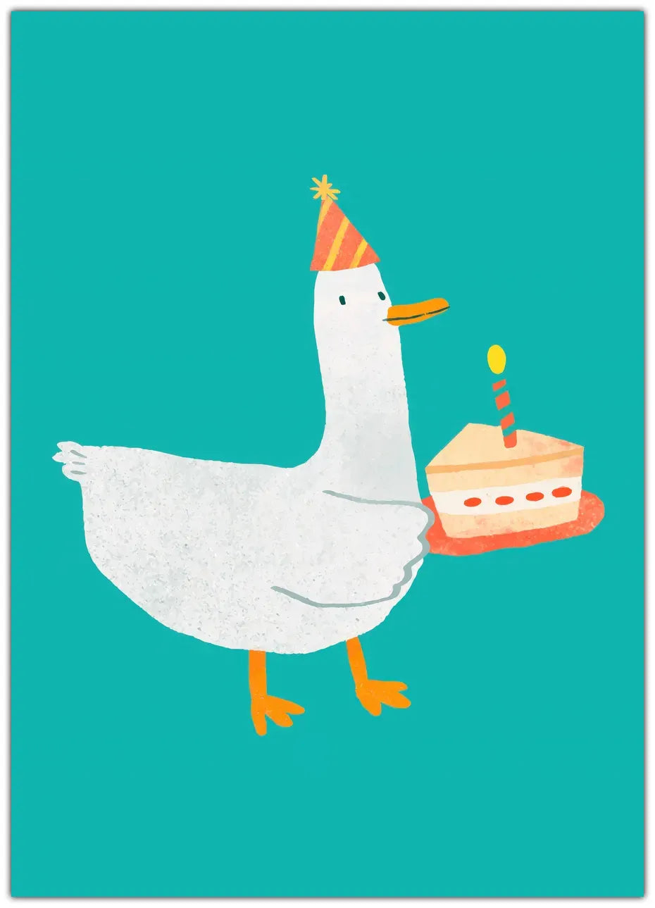 Ducks Birthday Plakat