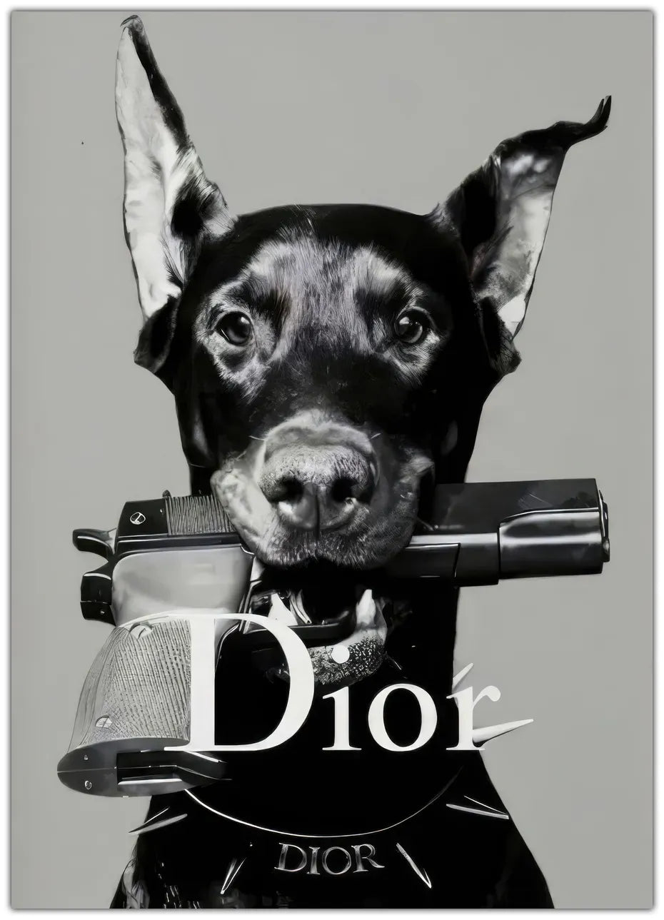 Dior Dog Plakat