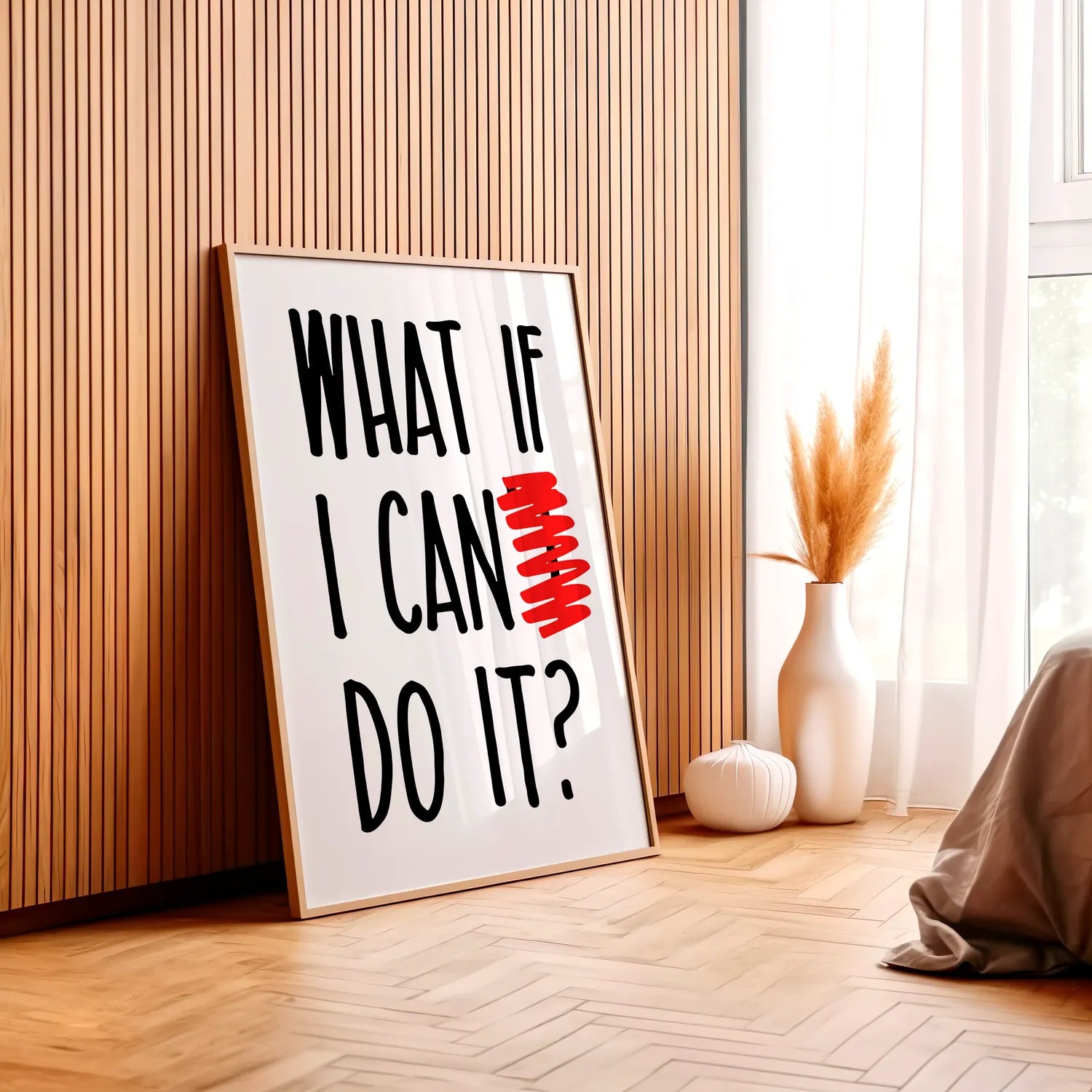What if i can do it Plakat