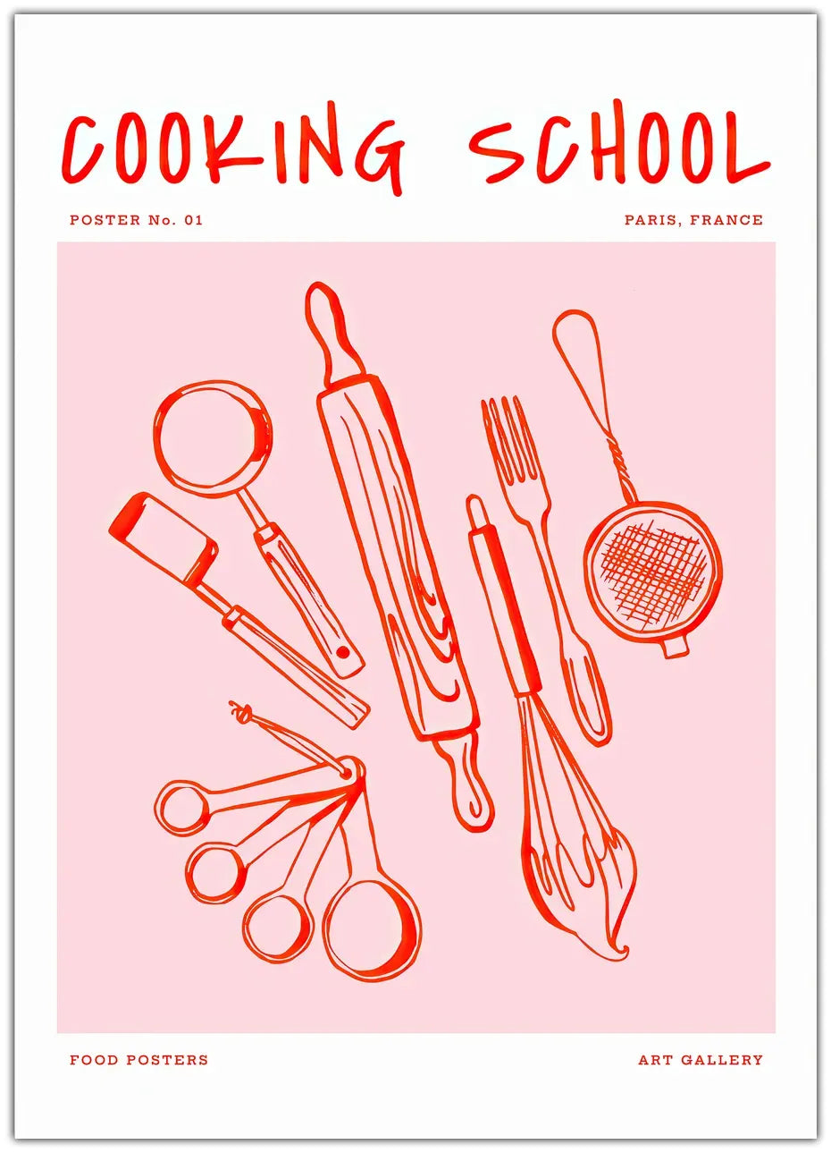 Cooking School Plakat