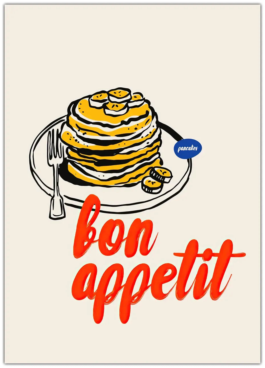 Pancakes Plakat