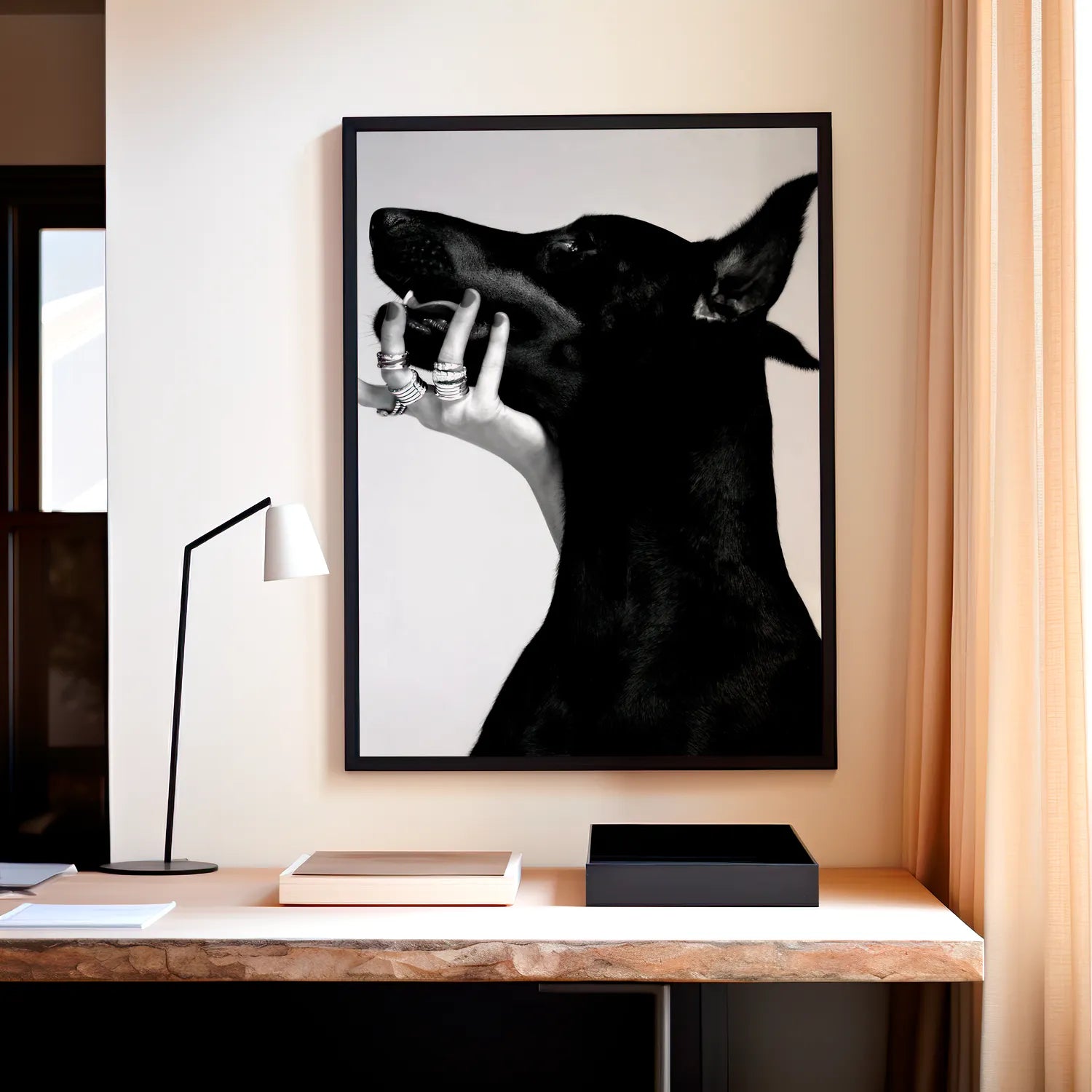 Dobermann Plakat