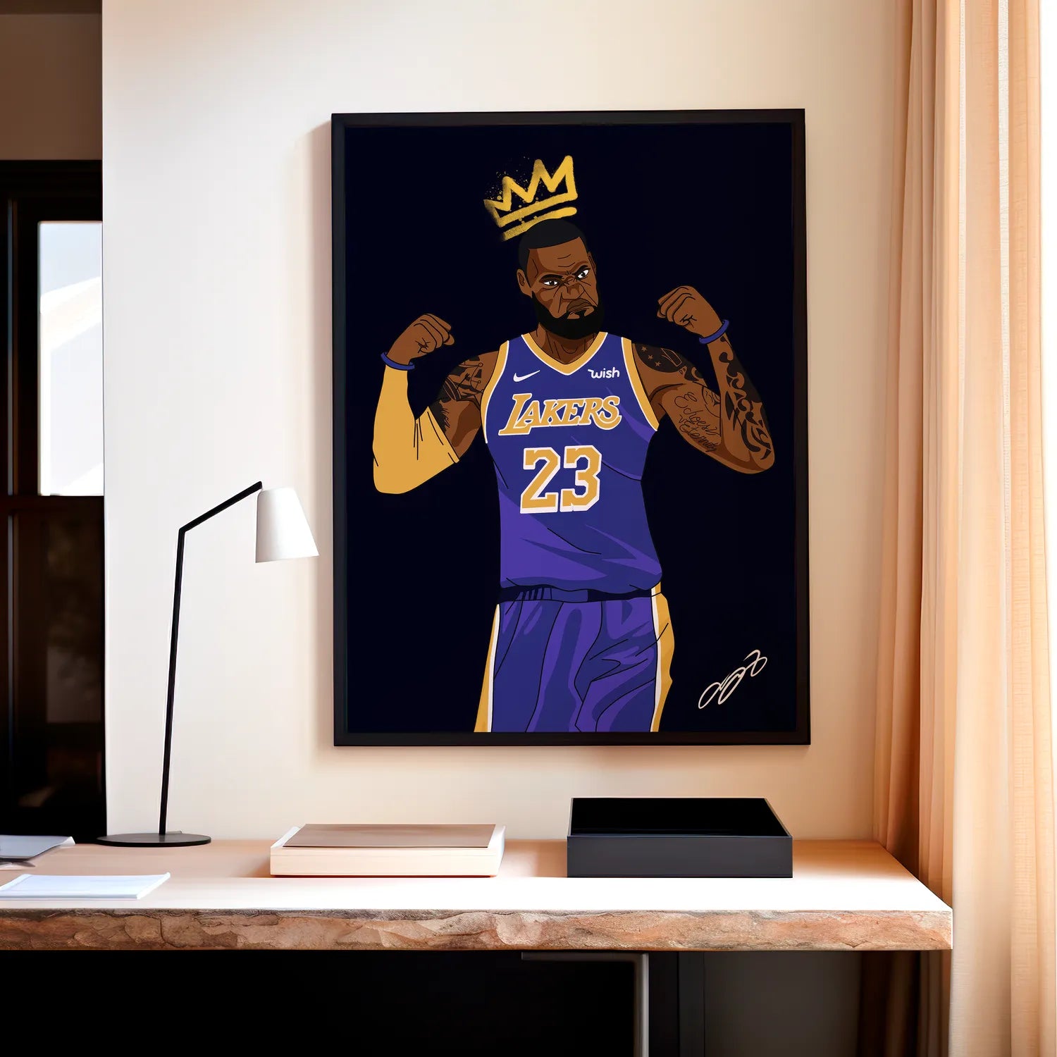 King James No2 Plakat