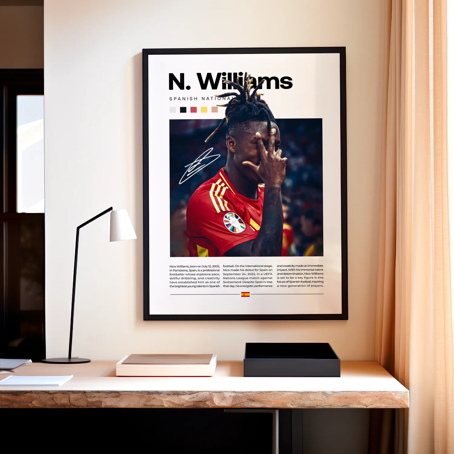 Nico Williams Plakat