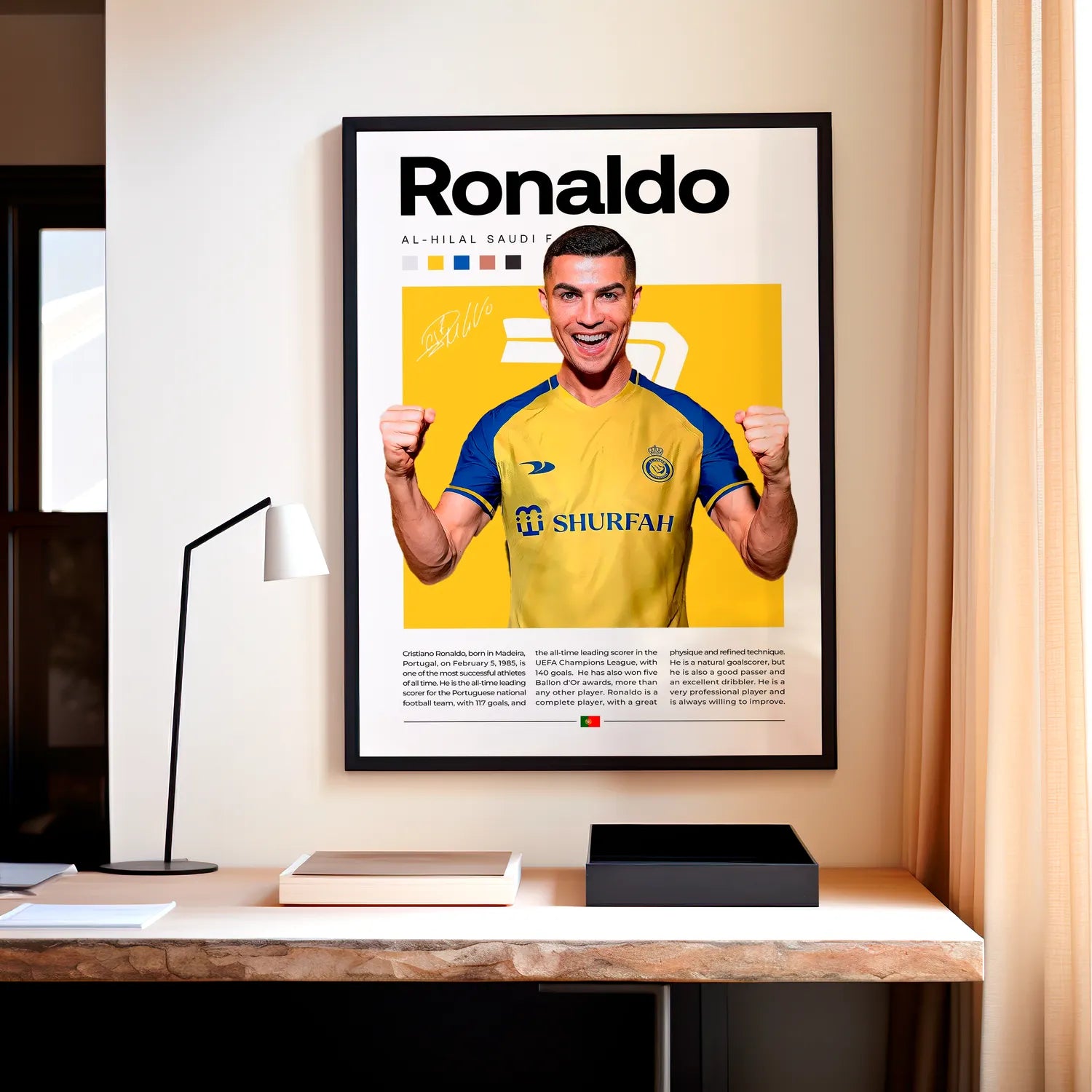 Cristiano Ronaldo No. 2 Plakat