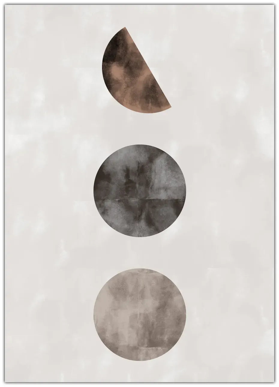 Geo 3 Amigos 2 Brown Plakat