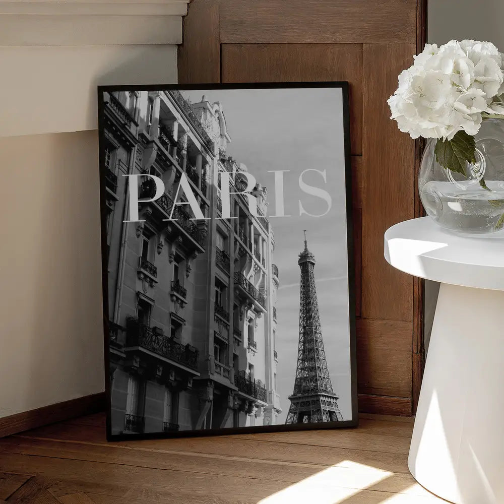 Paris Text 3 Plakat