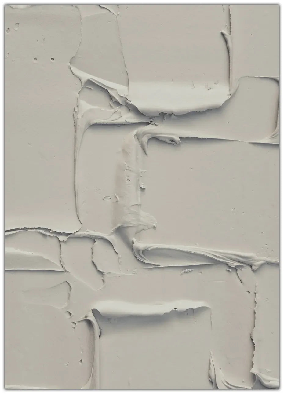 Mud Texture 13 Beige Plakat