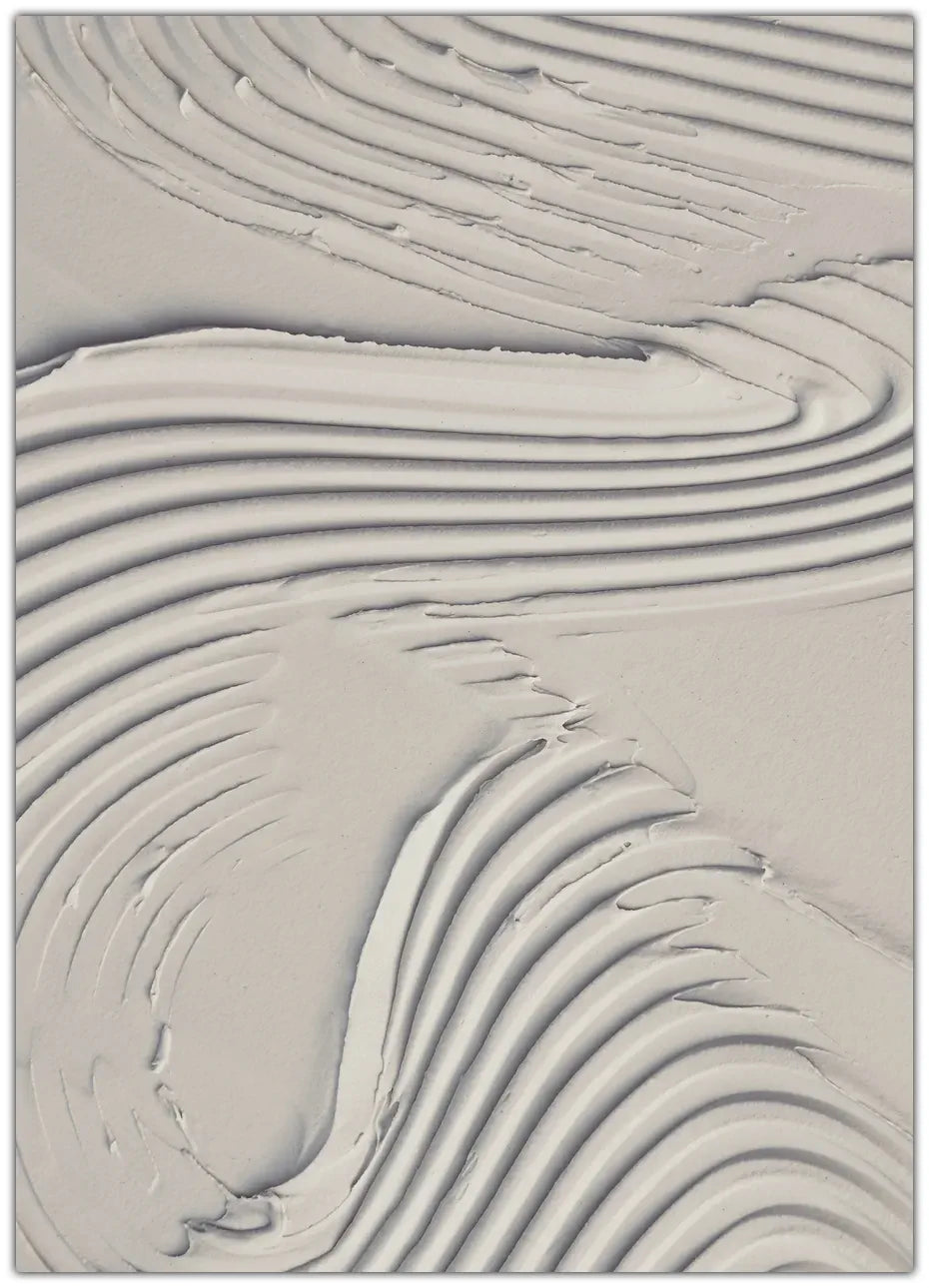 Mud Texture 14 Beige Plakat