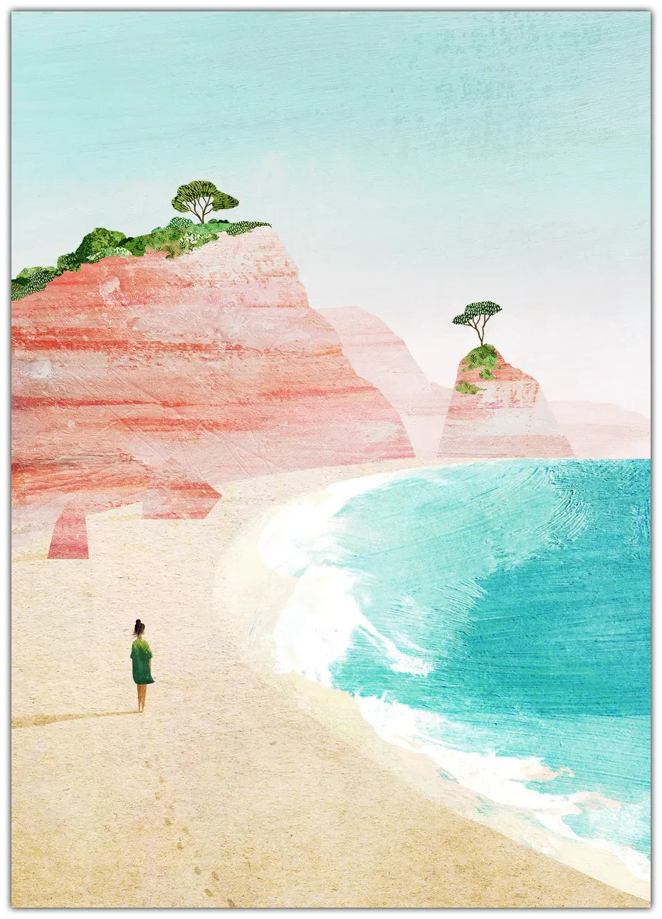 Beach Girl iv Plakat