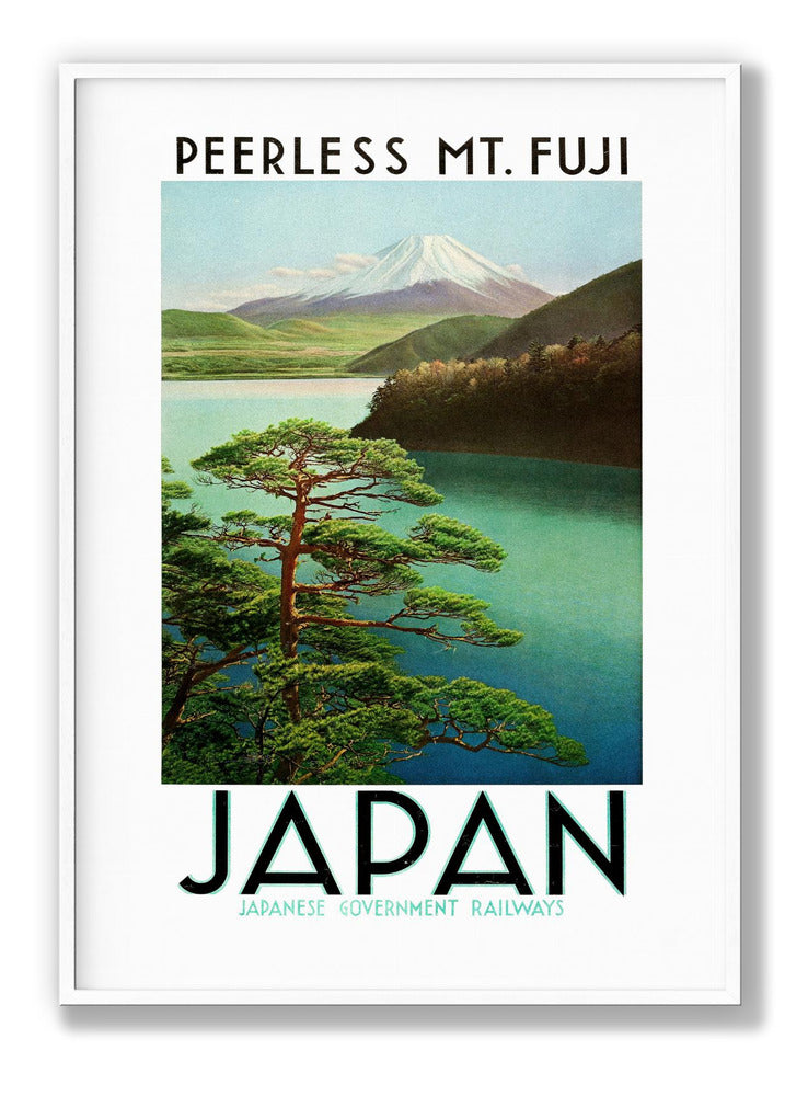1930s Japan Travel Poster Japanese Government Railways Plakat