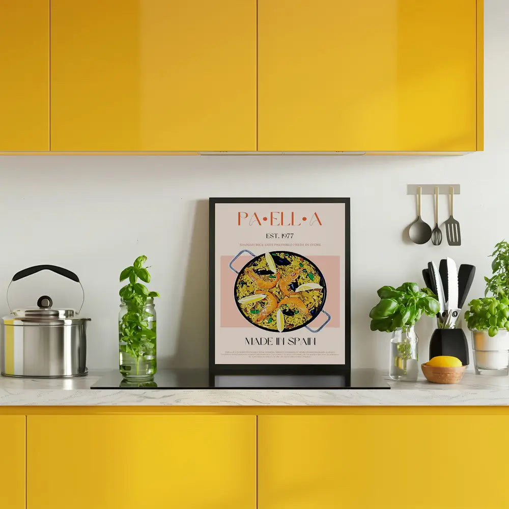 Paella Plakat