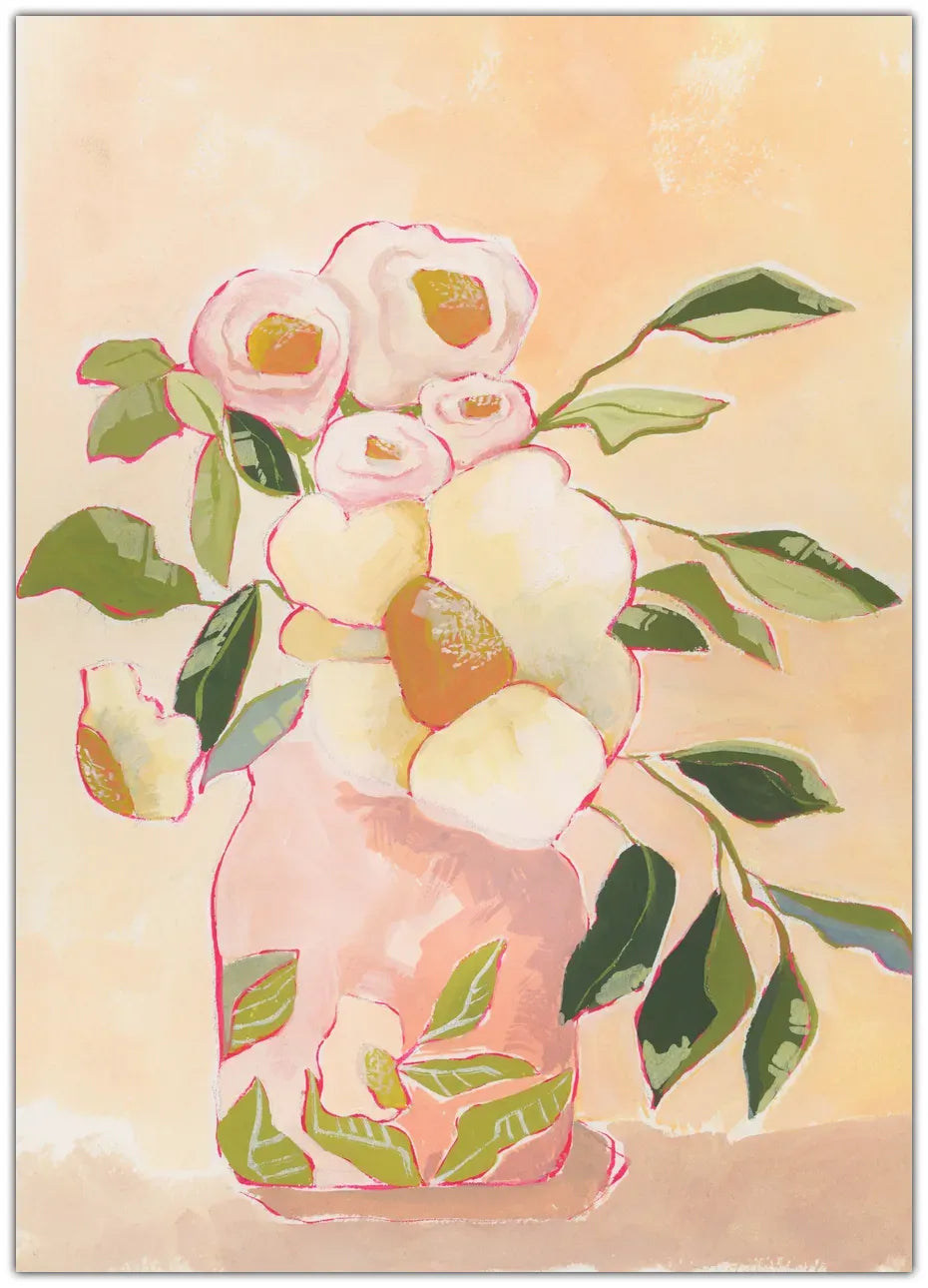 Flourish Vase Plakat