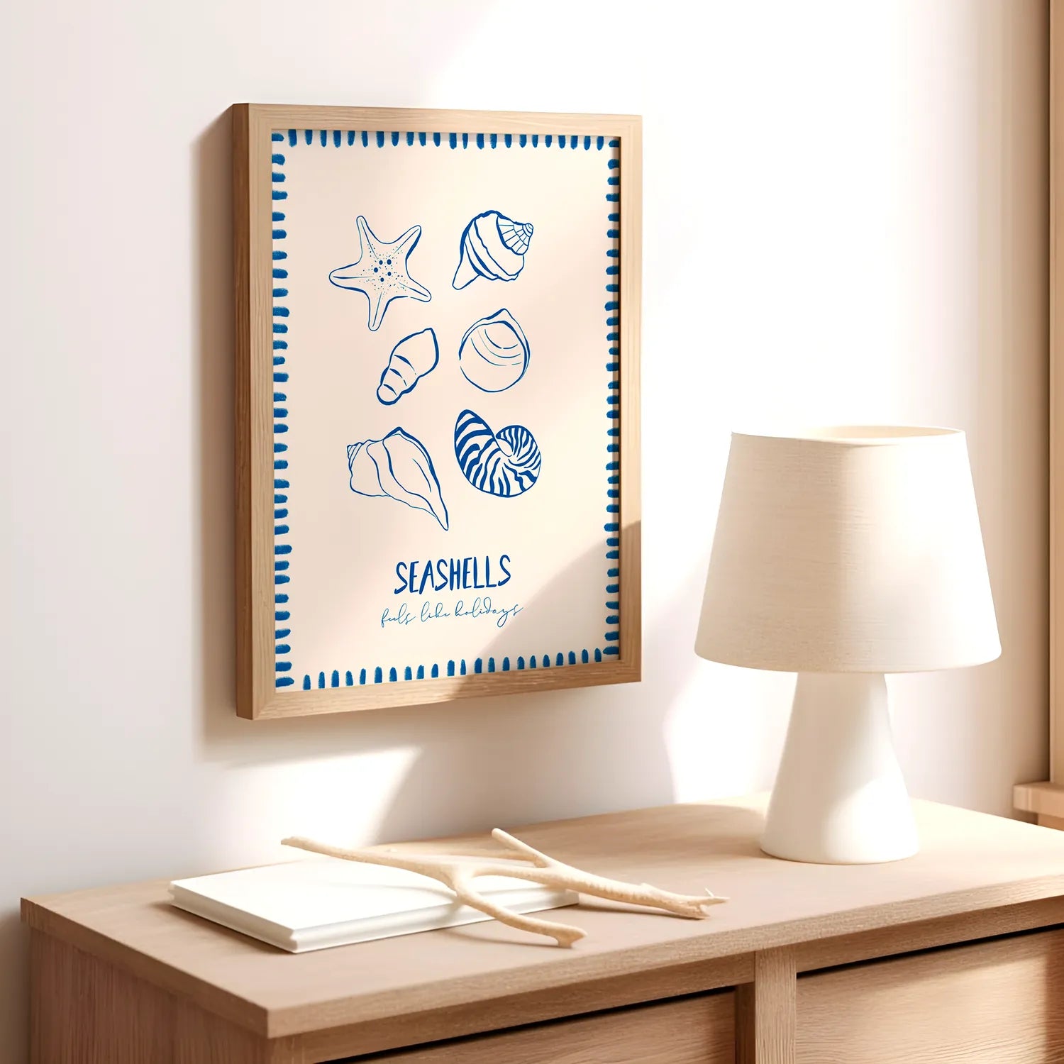 Simple With Seashells Plakat