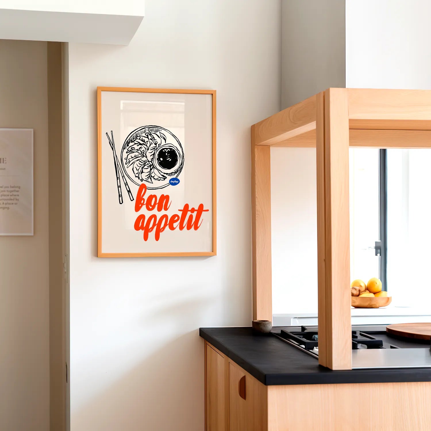 Bon Appetit Dumplings Plakat