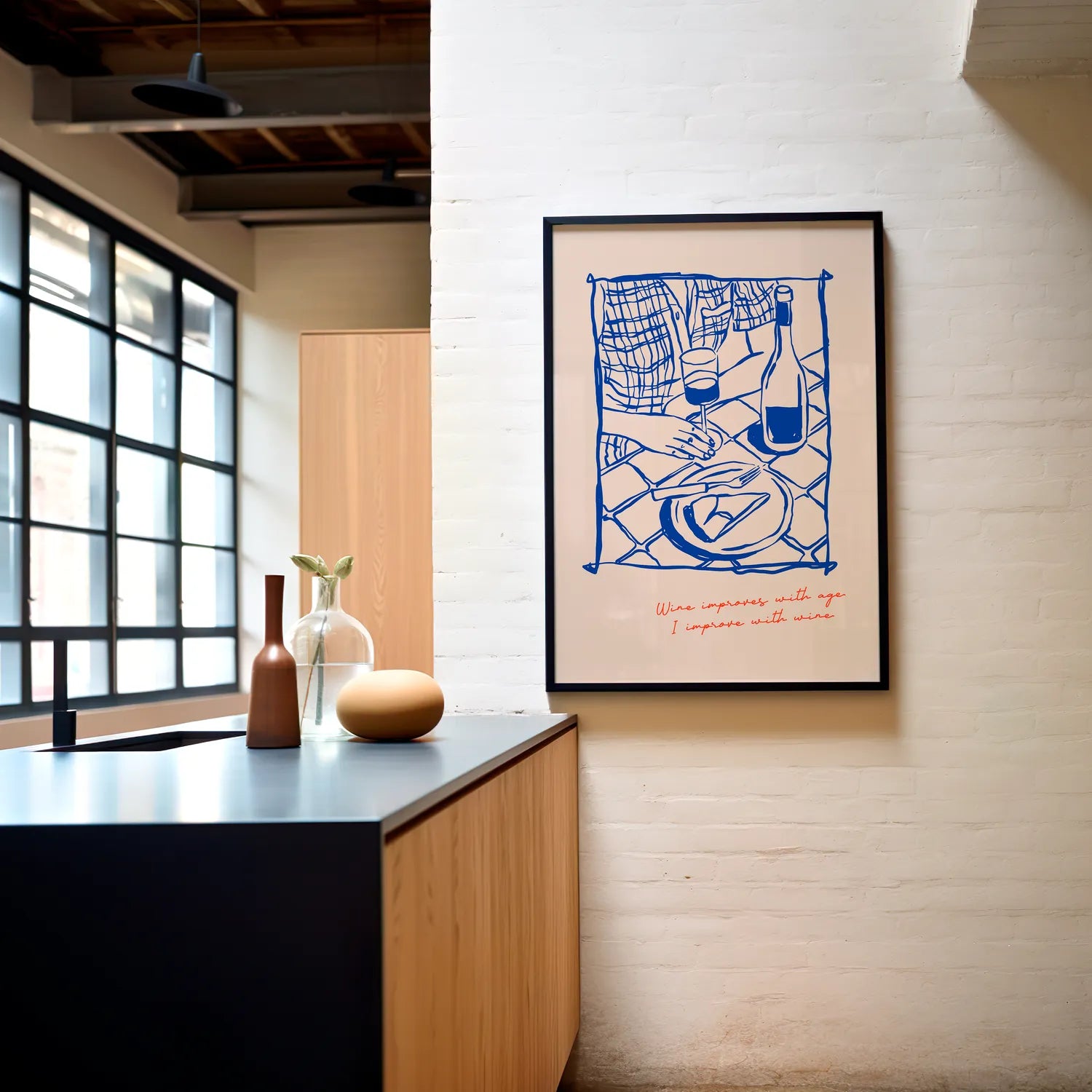 Essential Wine Plakat