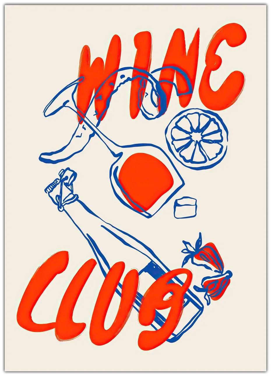 Wine Club Plakat