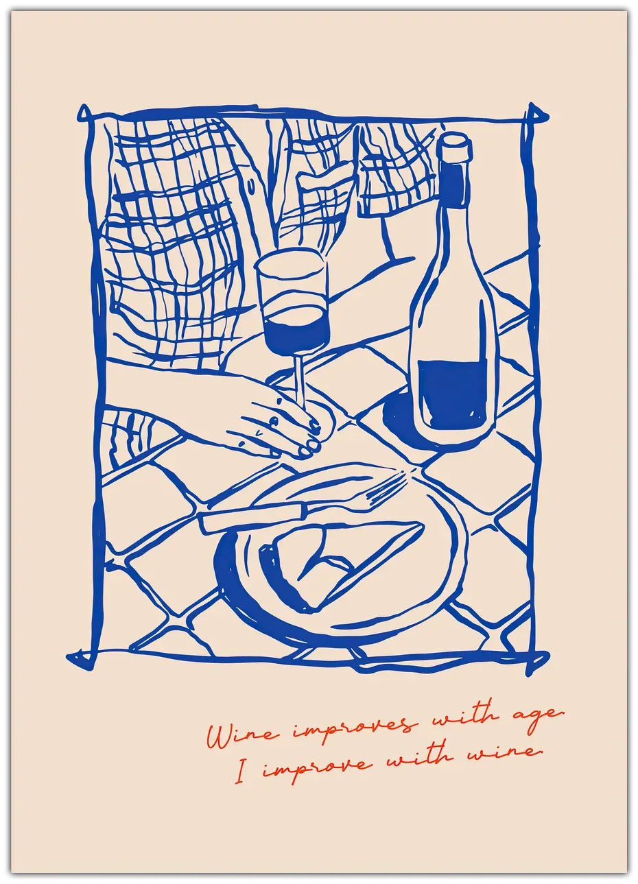 Essential Wine Plakat