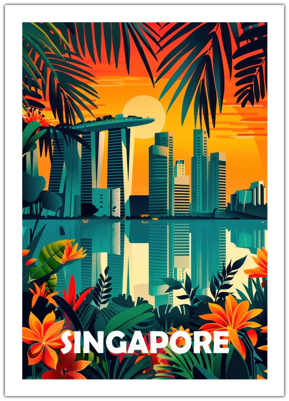 Singapore Plakat