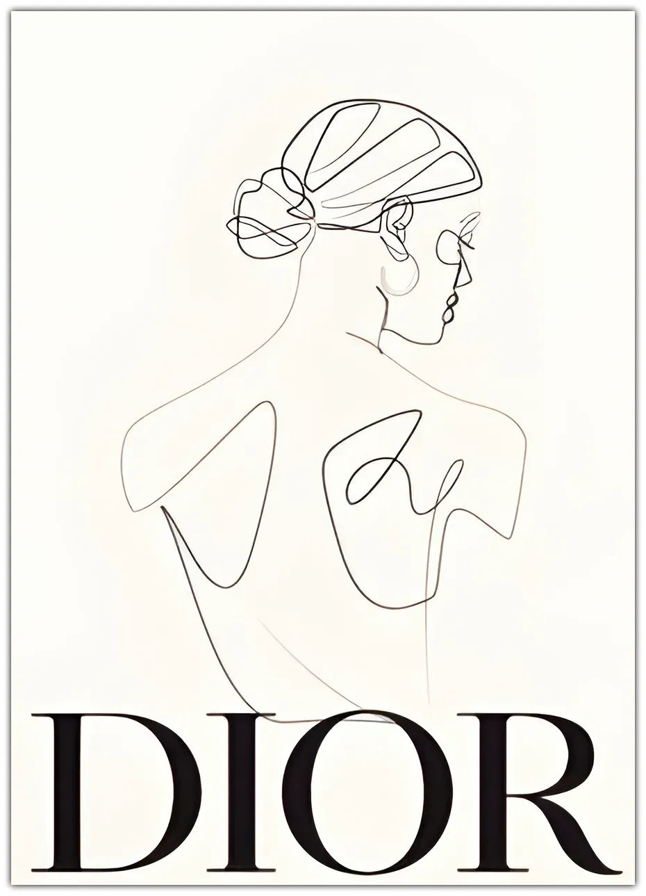 Dior Lady Plakat