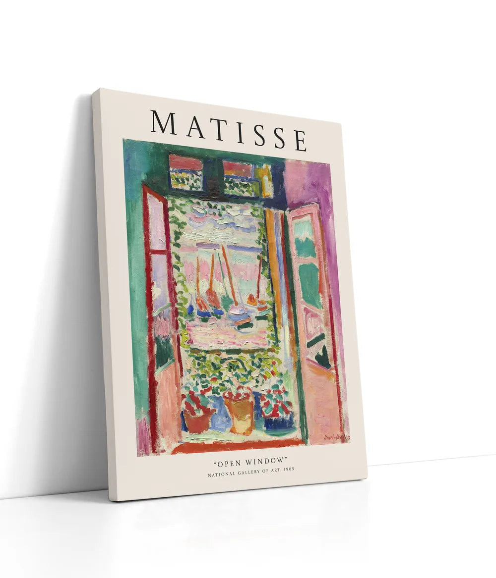 Henri Matisse - Open Window Lærred