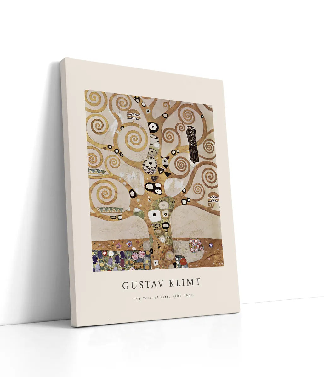 Gustav Klimt - The Tree Of Life Lærred