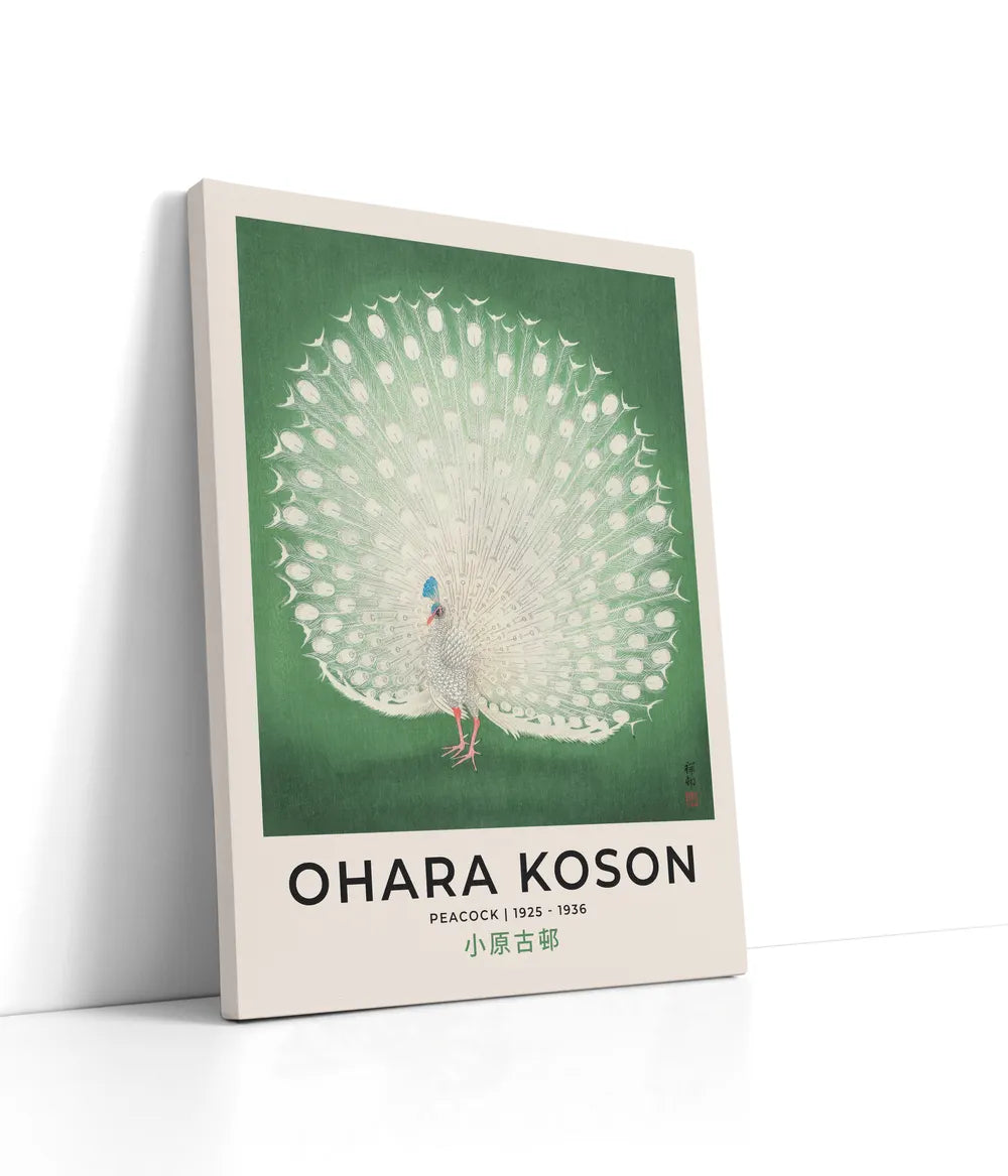 Ohara Koson - Peacock Lærred