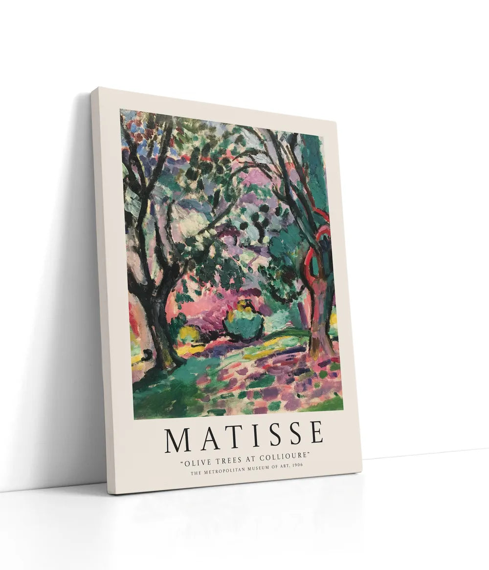 Henri Matisse - Olive Trees At Collioure Lærred