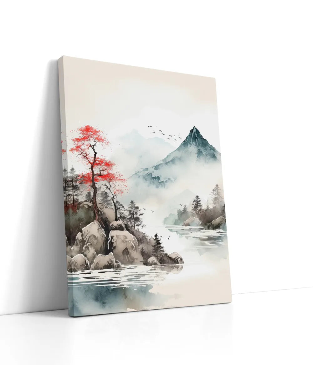 Japanese Nature Lærred