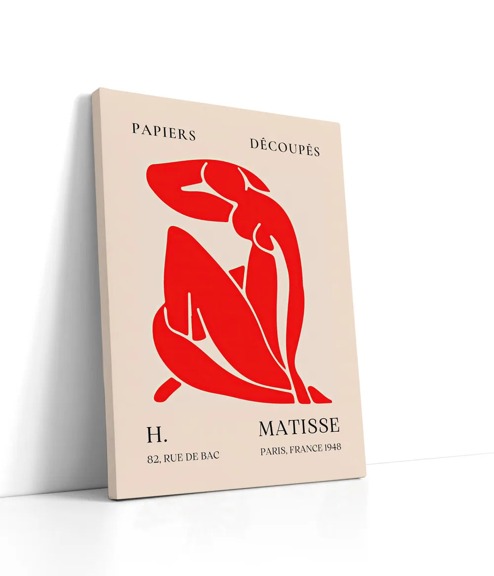 Henri Matisse - Red Lady Lærred