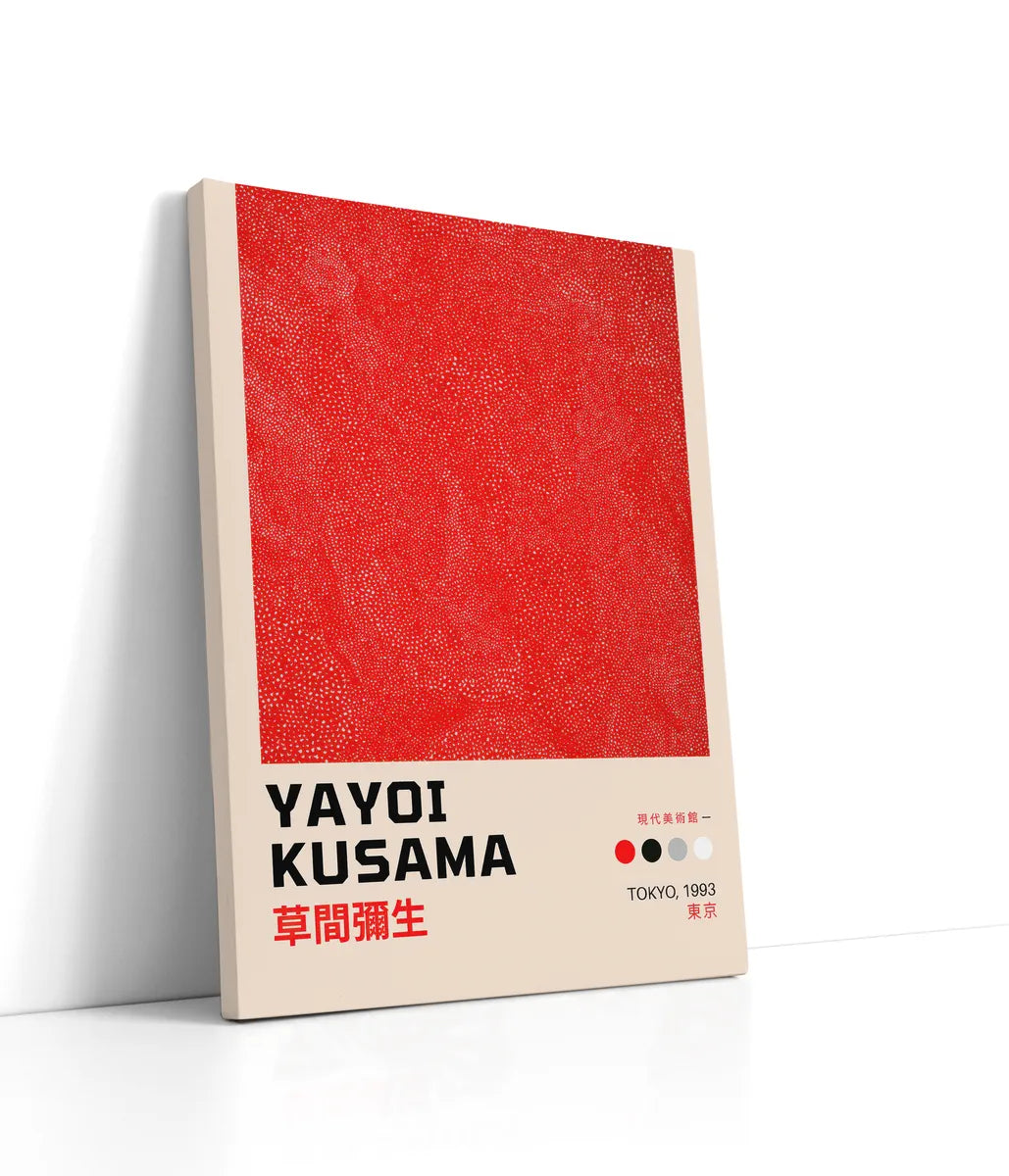 Yayoi Kusama - Tokyo 1993 Lærred