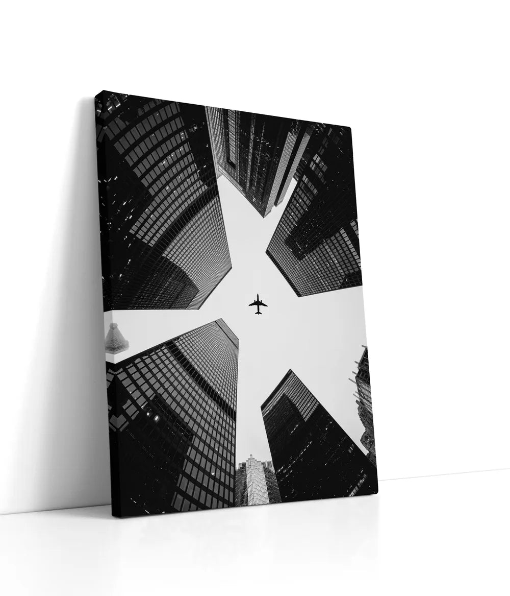 Plane In The Skies Lærred