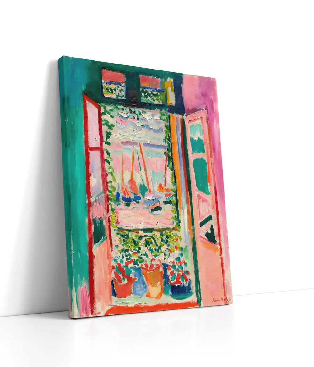 Henri Matisse - Open Window - 1905 Lærred